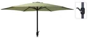 ProGarden Parasol Monica 270 cm groen
