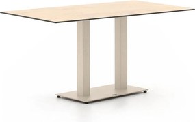 + 15% kassakorting | Tuin eettafel Forza | Rechthoekig | Tuintafel Kunststof | 140x80cm | 4 personen | Kees Smit Tuinmeubelen