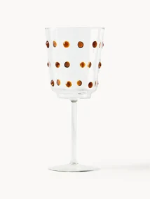 Mondgeblazen wijnglazen Nob van borosilicaatglas, 2 stuks