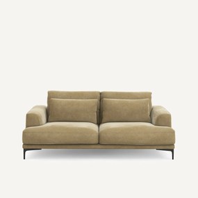 3-zits sofa in stonewashed fluweel, Marsile