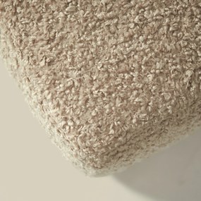 Fauteuil Met Ronde Rugleuning Ivoor