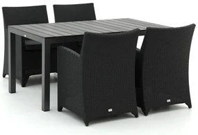 Forza Barolo/Fidenza 160cm dining tuinset 5-delig