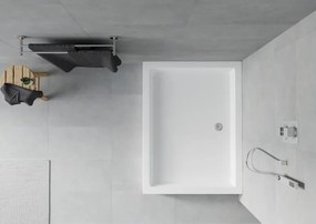 Mexen Rio rechthoekige douchebak 100 x 80 cm, wit - 45108010