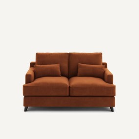 Compacte bank in fluweel, Alwine