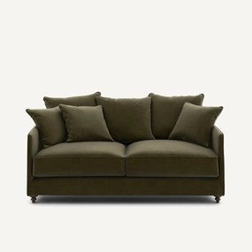 Omvormbare compacte bank in fluweel, Lazare