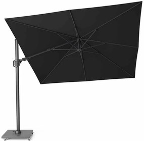 Challenger T2 zweefparasol 300x300 cm zwart