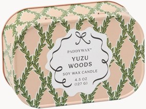 Geurkaars Cherie Pink & Green (Yuzu woods)