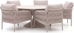 Diningset SUNS | 5 personen | Tuinset sintered stone | 6-delig | Kees Smit Tuinmeubelen