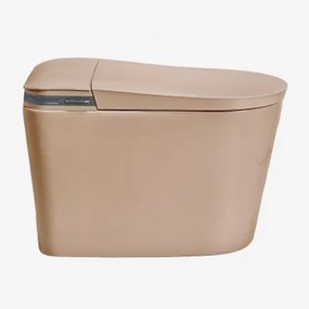 Slimme Toilet Van Keramiek Saloa Basic Beige Amandelroos - Sklum
