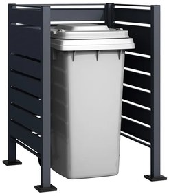 Afvalemmerhoes 120l of 240l Halen CoverTech antraciet