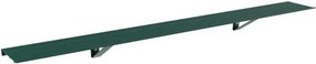 Vitavia aluminium legplank - groen - 121,5 x 15 cm