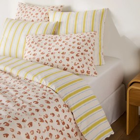 Dekbedovertrek in katoen, luipaardprint, JAVAD