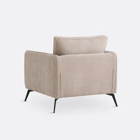 Fauteuil in getextureerd fluweel, Esila