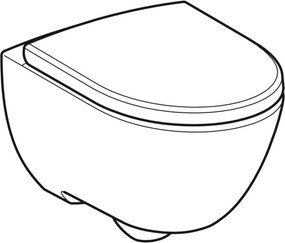 Nexus by Geberit randloos hangtoilet incl. quikrelease toiletbril met softclose glanzend wit