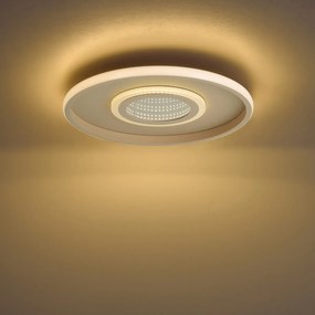 Moderne plafondlamp wit incl. LED 3-way switch - Frini