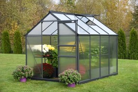 Aluminium kas Greenhouse Azalia 1,9 x 2,5 m CoverTech antraciet