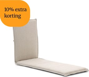 Ligbedkussen Tuin | Bruin | Polyester/Polypropyleen | Madison | 200x60cm | Kees Smit Tuinmeubelen