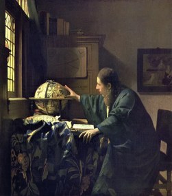 Kunstreproductie The Astronomer, Jan Vermeer