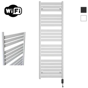 Sanicare HVW - Moda electrische WifiRadiator - 160x60cm - mat wit met thermostaat zwart - rechtsonder HRDWZ 601600/W
