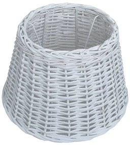 vidaXL Lampenkap 45x28 cm wicker wit