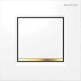 Geberit Type 30 urinoir bedieningsplaat wit goud wit 116.017.KK.1