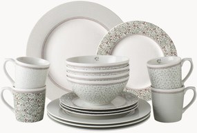 Porseleinen serviesset Gift, 4 personen, 16-delig