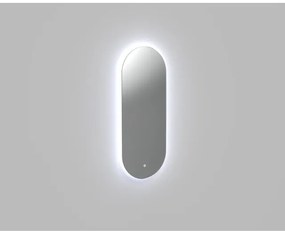 Arcqua Reflect spiegel 40x100x3cm met LED verlichting verticaal Touch schakelaar ovaal 4200K SPI997865