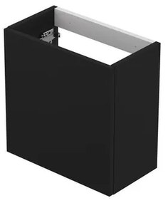 INK Contra/Enter Fonteinonderkast - 40x22x40cm - greeploos - 1 deur - links en rechtsdraaiend - MDF lak zwart mat 1222205