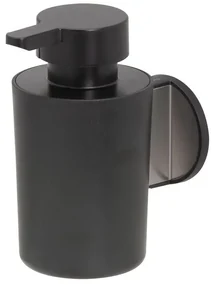 Tiger Tune Zeepdispenser - 180ml - wandmodel - zelfklevend - zwart/geborsteld RVS 1326030946