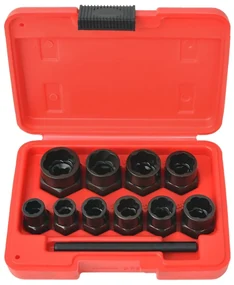 vidaXL Boutverwijdering set 11-delig staal