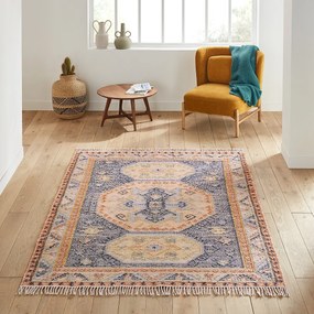 Kilim vloerkleed met used effect, Uzzo