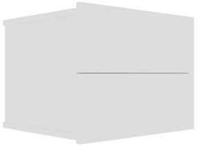 vidaXL Nachtkastje 40x30x30 cm spaanplaat wit