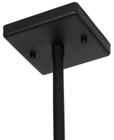Industriële buiten hanglamp zwart IP44 - Charlois