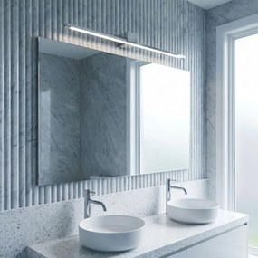 Badkamer LED-wandlamp SWE042-1W 80 cm Chrome