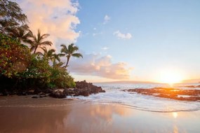 Foto sunset hawaii beach, M Swiet Productions