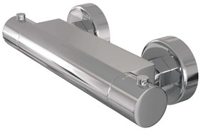 Brauer Chrome Edition thermostatische doucheset met glijstang en staafhanddouche chroom