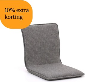 + 10% kassakorting | Tuinbankkussen | Grijs-Antraciet | Outdoor Textiel | SUNS | 43x41cm | Kees Smit Tuinmeubelen