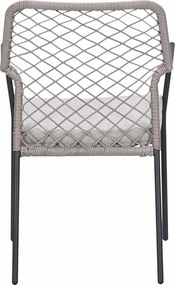 Garden Impressions Ross tuinset sand 5-delig - Tulli tuintafel 180x115 cm