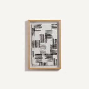 Handgeschilderd schilderij op rijstpapier, ONDE