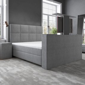 Boxspring BIG Mondriaan met TV-lift