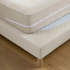 Matrasbeschermhoes in jersey, anti-mijt, hoogte 22 cm