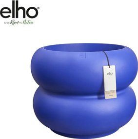 Pot Elho Amber Roll low Royal blue