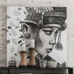 Must Living Balinese Girl Ketut Schilderij Bali