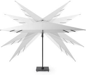 Zweefparasol  270 cm x 270 cm faded black (excl.voet) Grijs-antraciet Platinum Voyager T