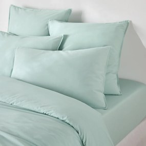 Effen hoeslaken in gewassen katoen, omslag 30 cm, Scenario