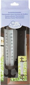 Esschert Design kozijnthermometer- gietijzer - 5,5 x 9,4 x 29,5cm