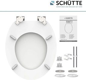 Schutte Alfie softclose toiletzitting antraciet