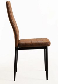 Pak 4 Lauter Kunstlederen Stoelen