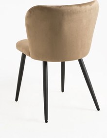 Set 4 Luk Fluwelen Stoelen