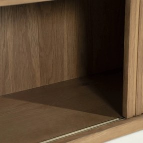 Eleonora Milo Zwevend Tv-meubel Eiken 180 Cm Bruin - 180x42x43cm.